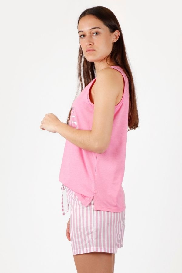 Női pink nyári pizsama 55904.