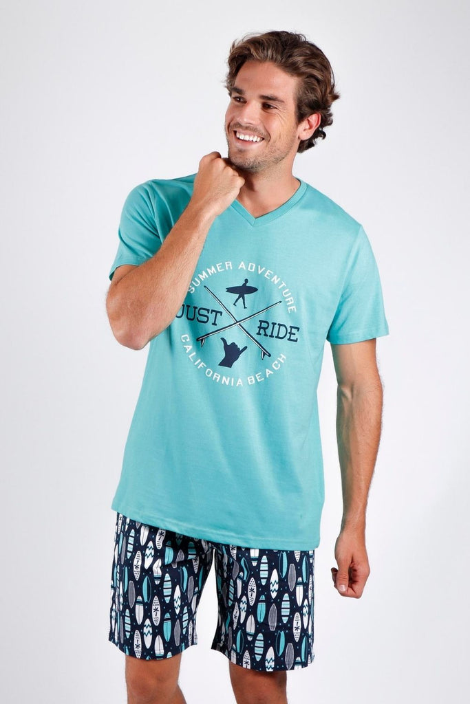 Surf motívumos férfi pizsama ADMAS.